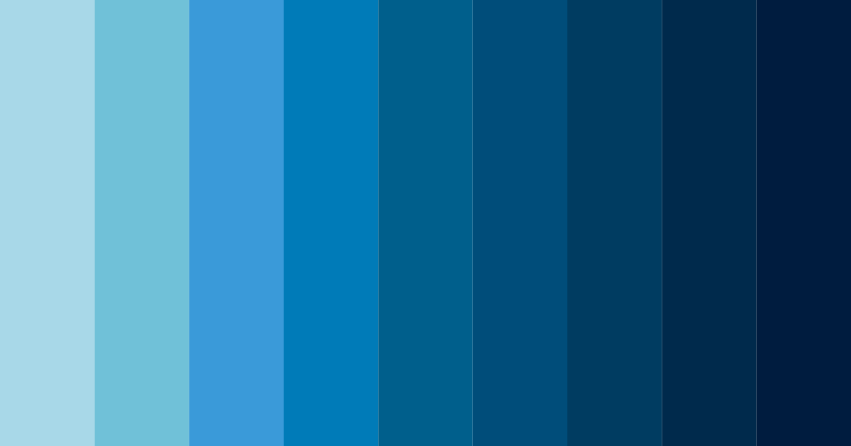 Download deep sea serenade color palette PNG image (landscape)