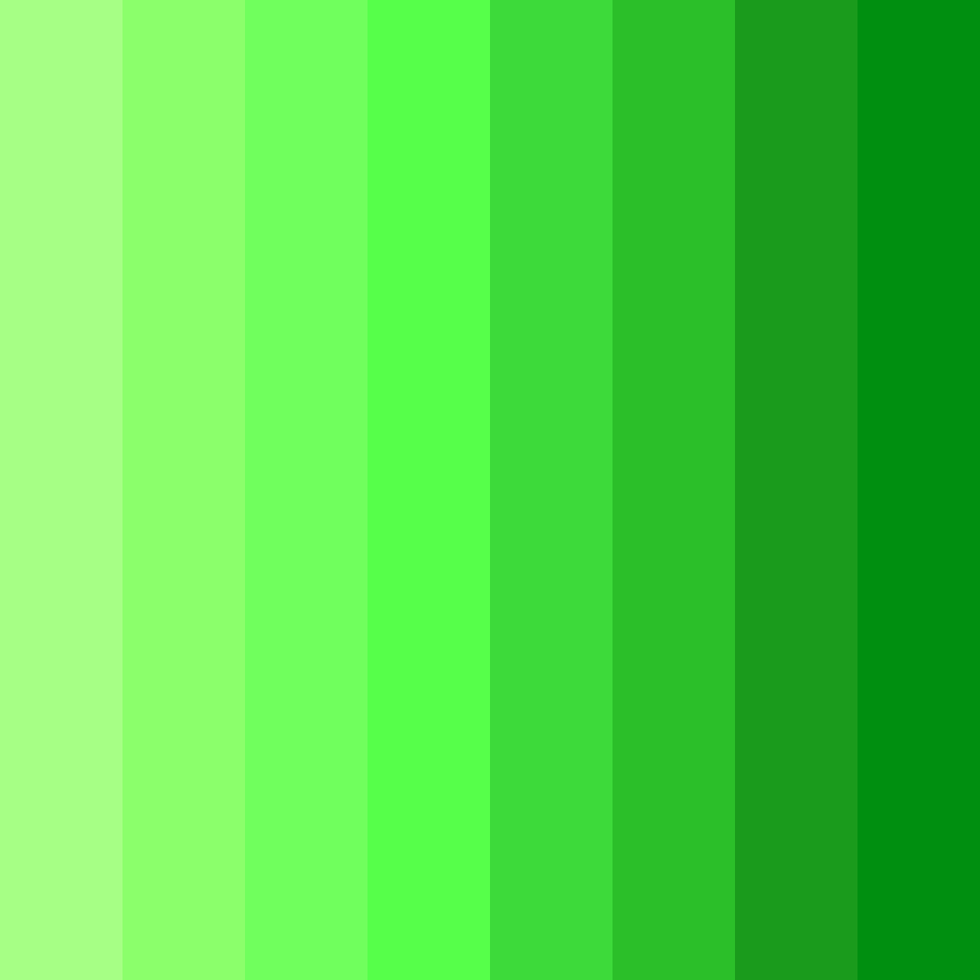 Download emerald symphony color palette PNG image (square)