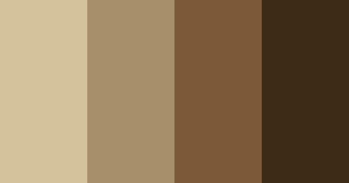 Download earthy elegance color palette PNG image (landscape)