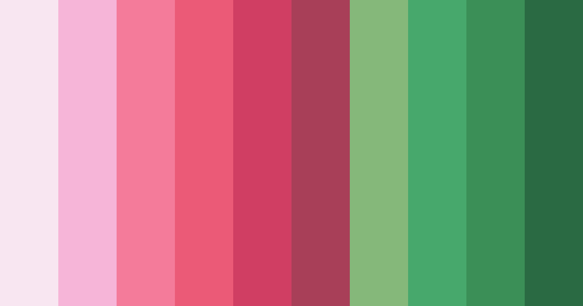 Download blossom dreamscape color palette PNG image (landscape)