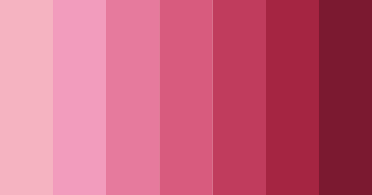 Download crimson blossom color palette PNG image (landscape)