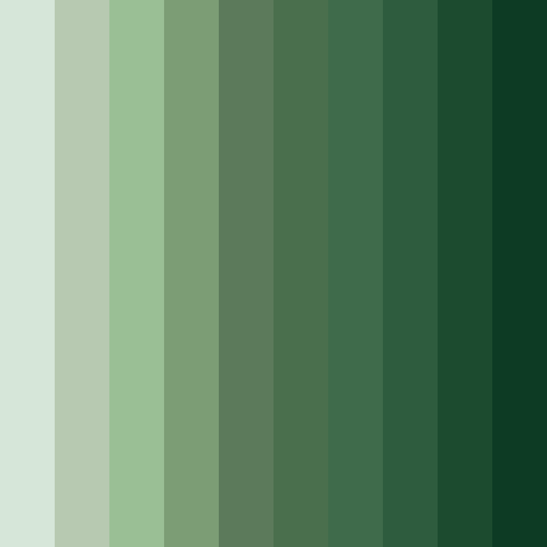 Download whispers of sage color palette PNG image (square)
