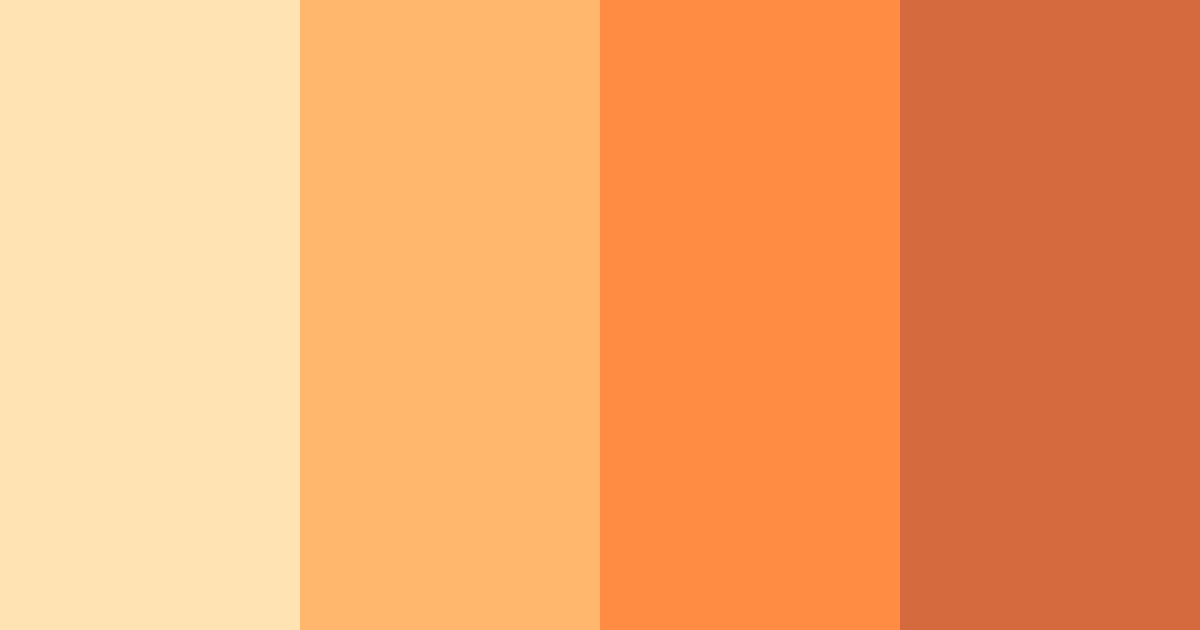 Download sunset orchard color palette PNG image (landscape)