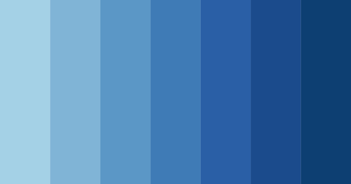 Download ocean breeze serenity color palette PNG image (landscape)
