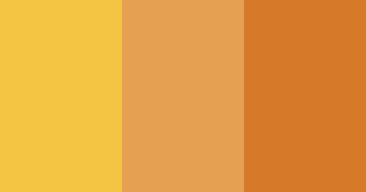 Download golden sunset serenade color palette PNG image (landscape)