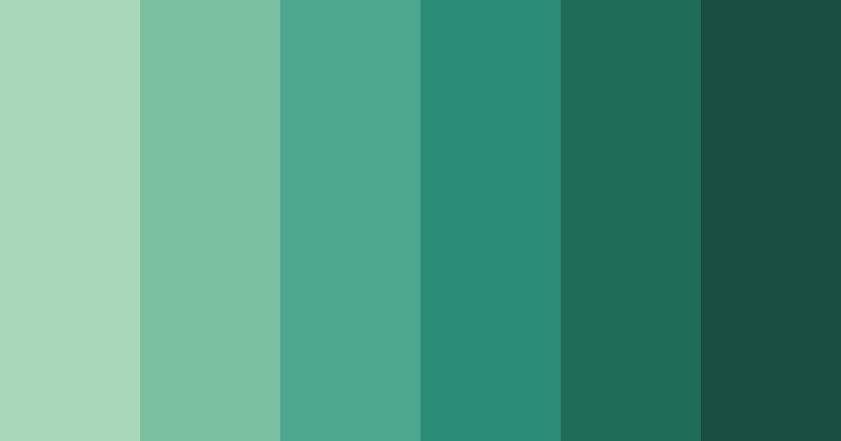 Download emerald whisper color palette PNG image (landscape)