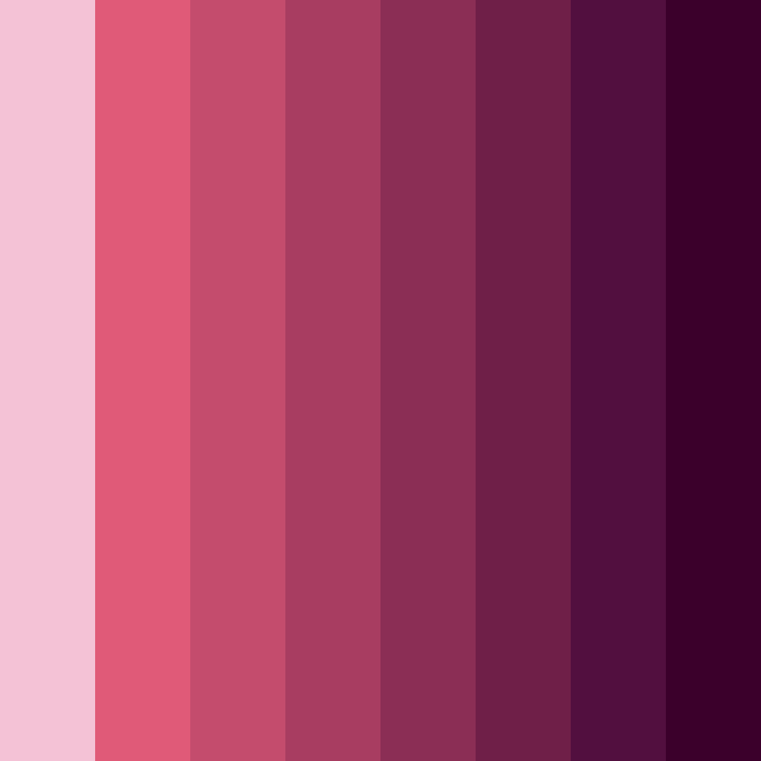 Download raspberry delight color palette PNG image (square)