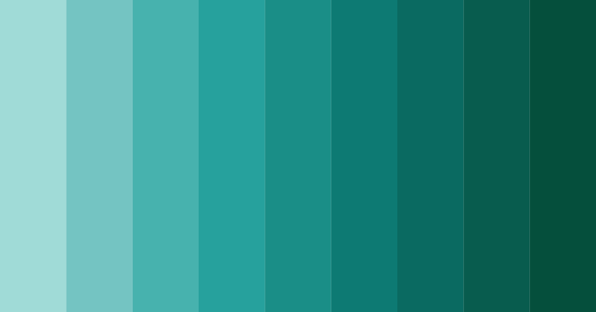 Download aqua oasis color palette PNG image (landscape)