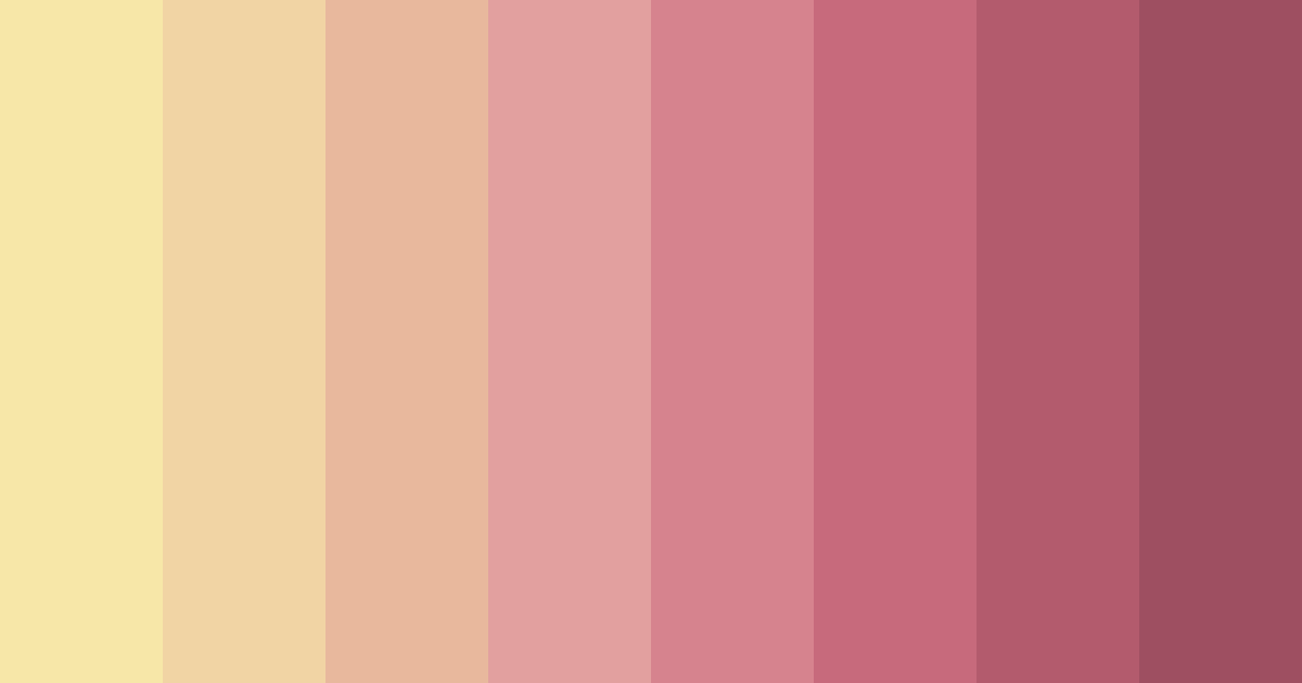 Download sunset reverie color palette PNG image (landscape)