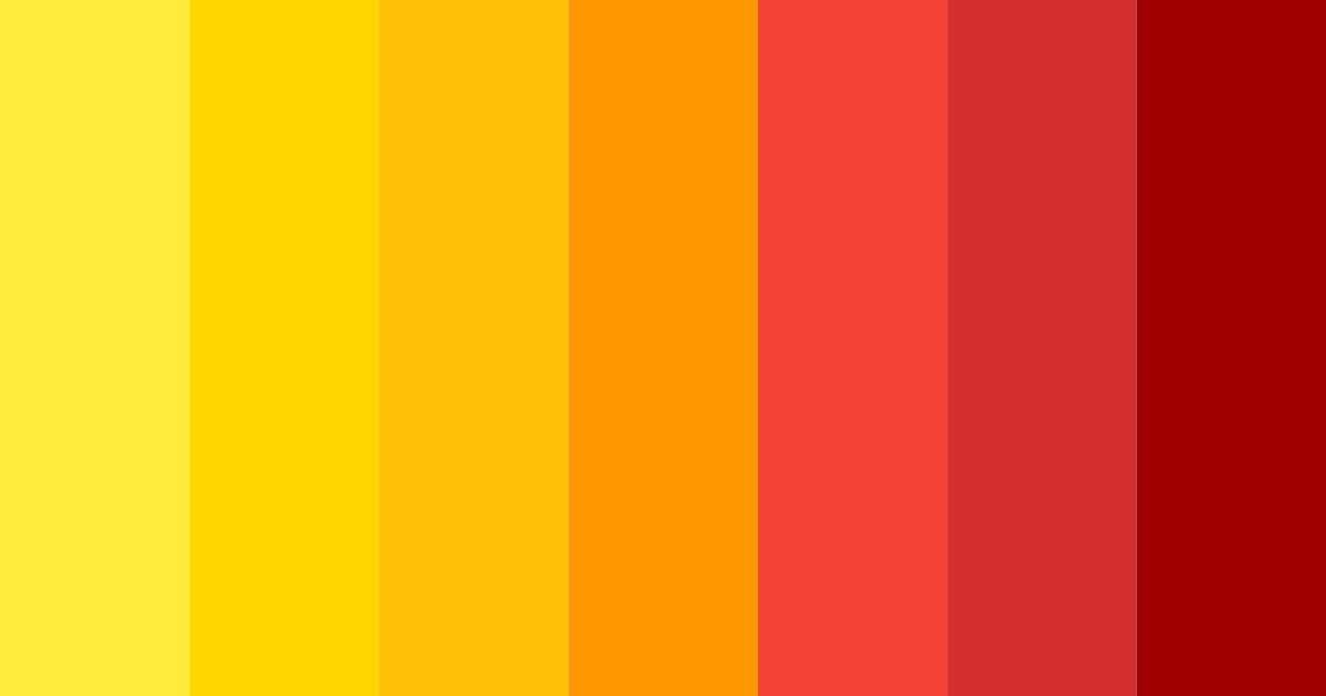 Download red to yellow and green sunset color palette PNG image (landscape)