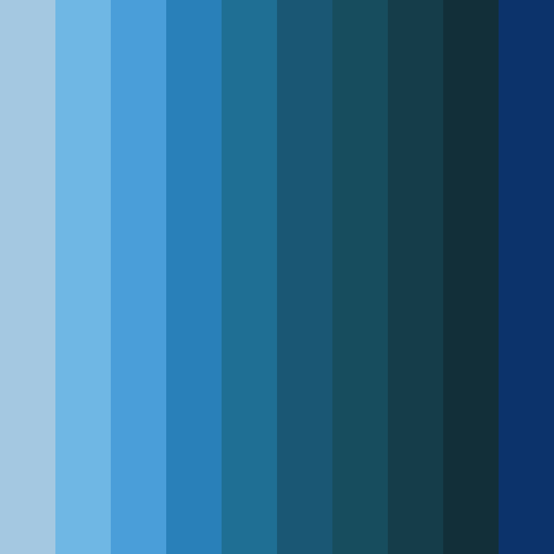 Download deep ocean serenity color palette PNG image (square)