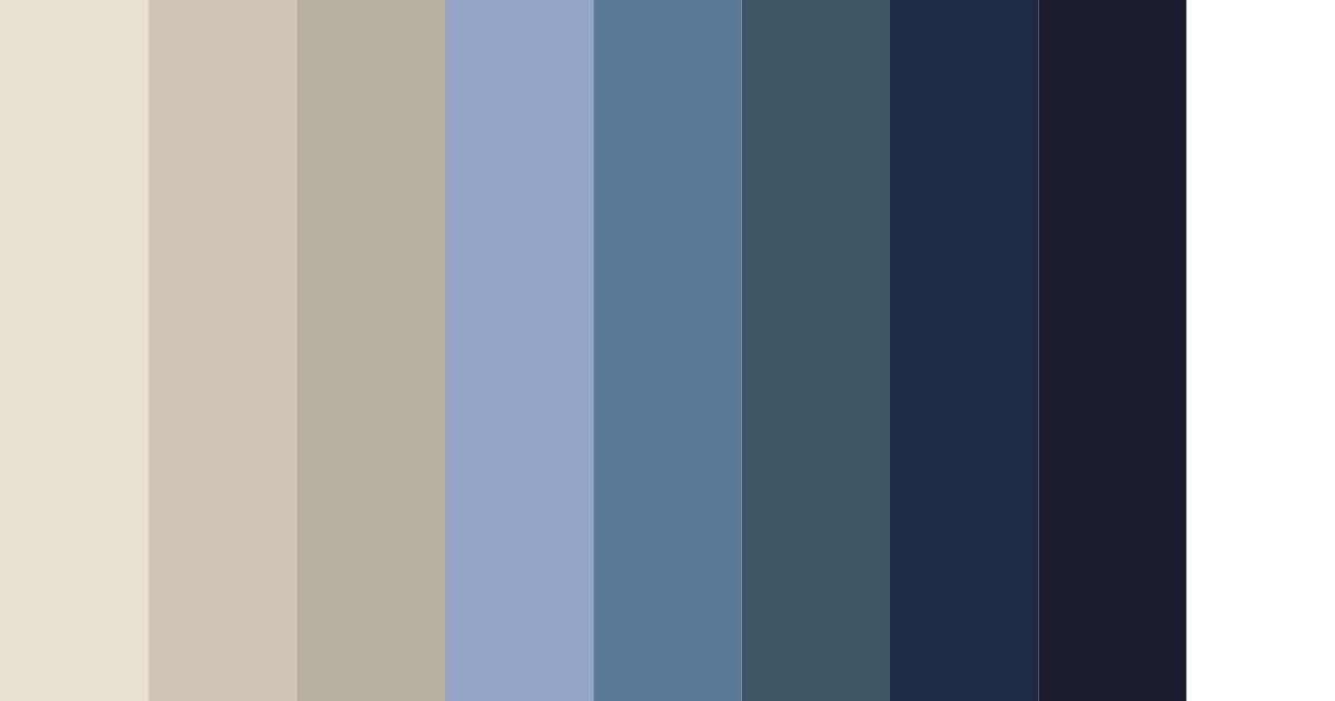 Download coastal serenity color palette PNG image (landscape)