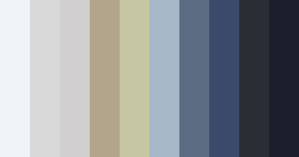 Download navy beige color palette PNG image (landscape)
