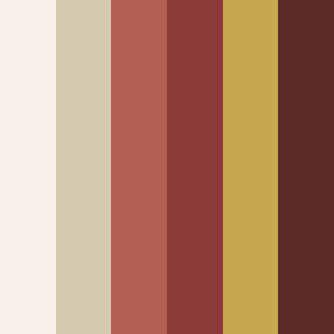 Download elegance in ember color palette PNG image (square)