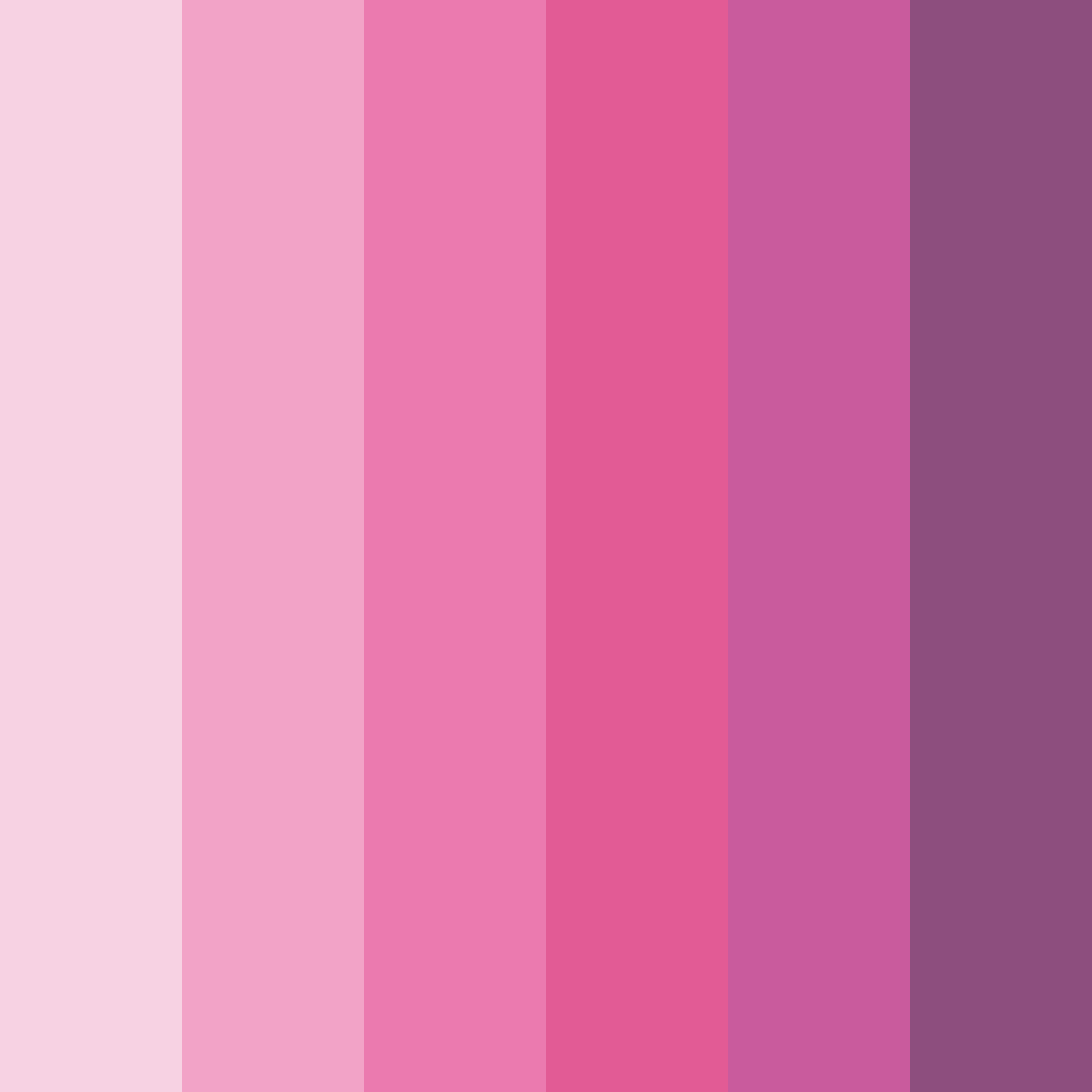 Download warm pink purple color palette PNG image (square)
