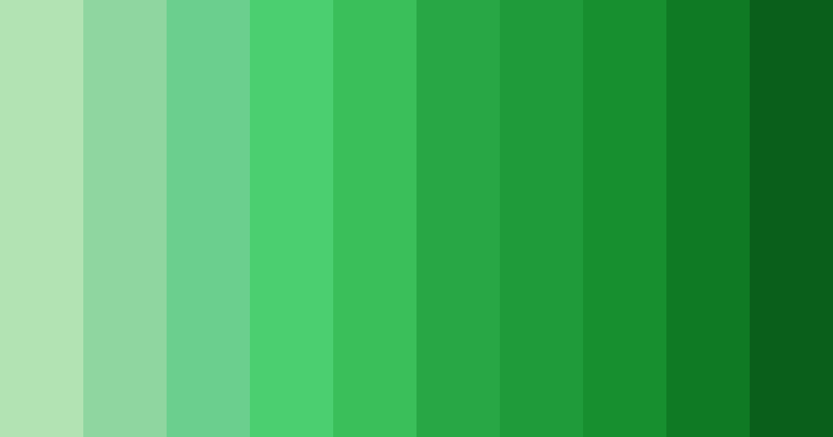 Download emerald essence color palette PNG image (landscape)