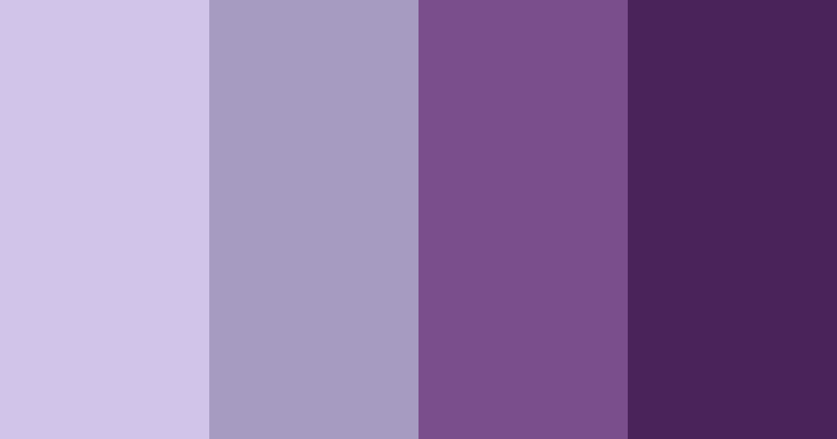 Download royal elegance color palette PNG image (landscape)