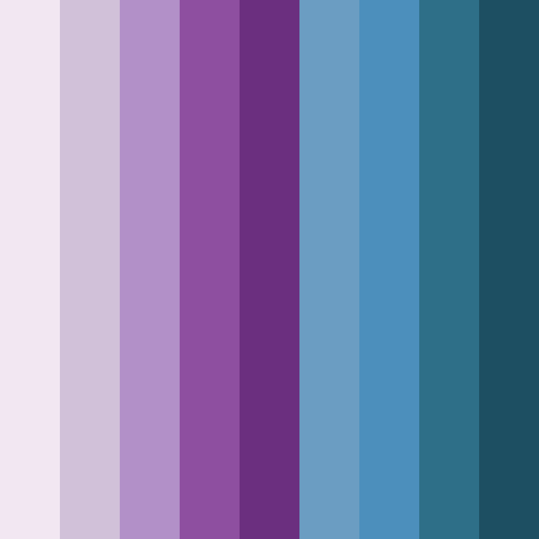 Download mystical hues of myntra color palette PNG image (square)