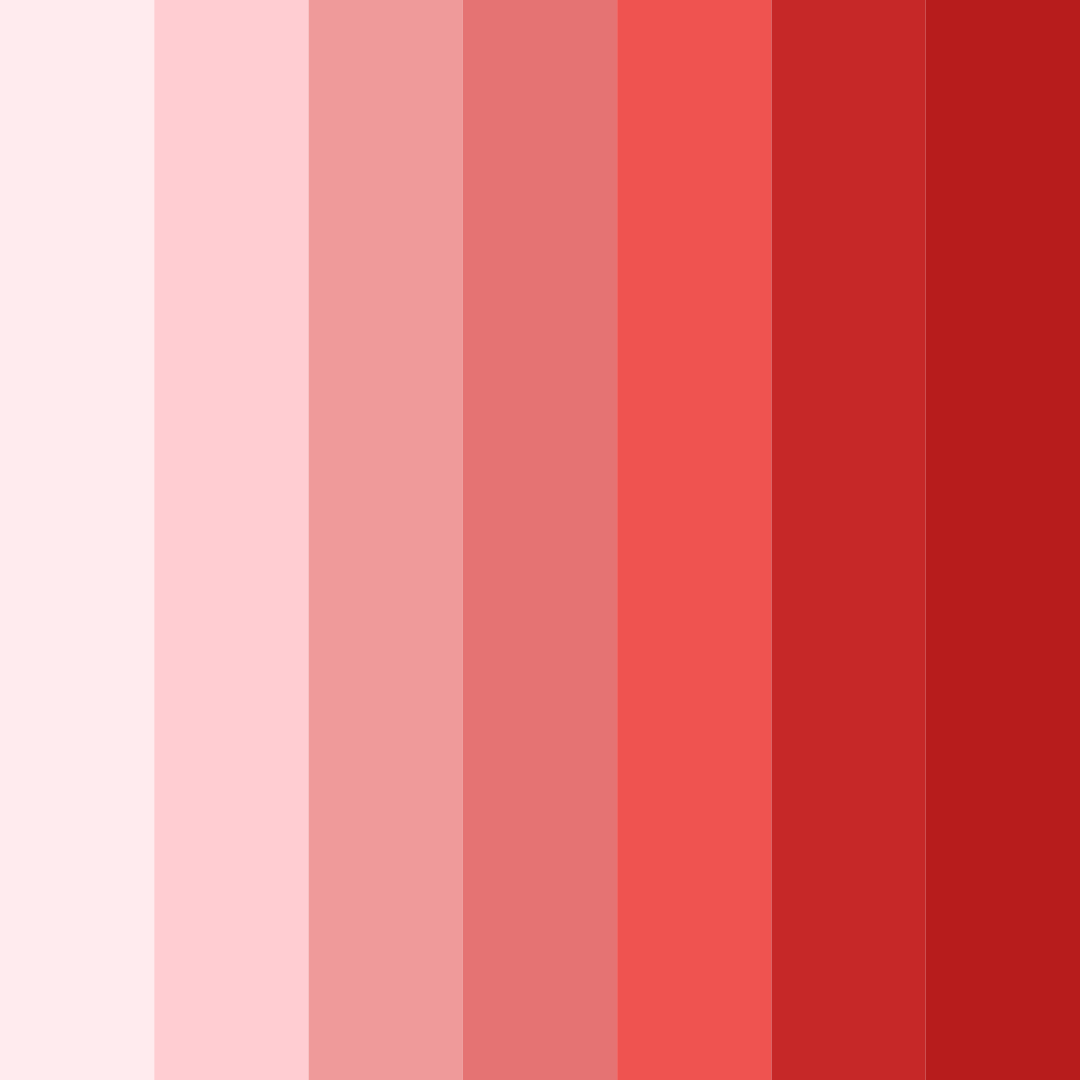 Download blushing crimson color palette PNG image (square)