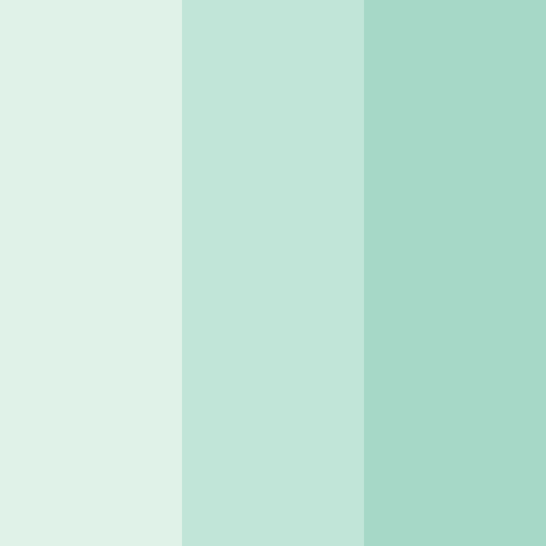 Download whispering serenity color palette PNG image (square)