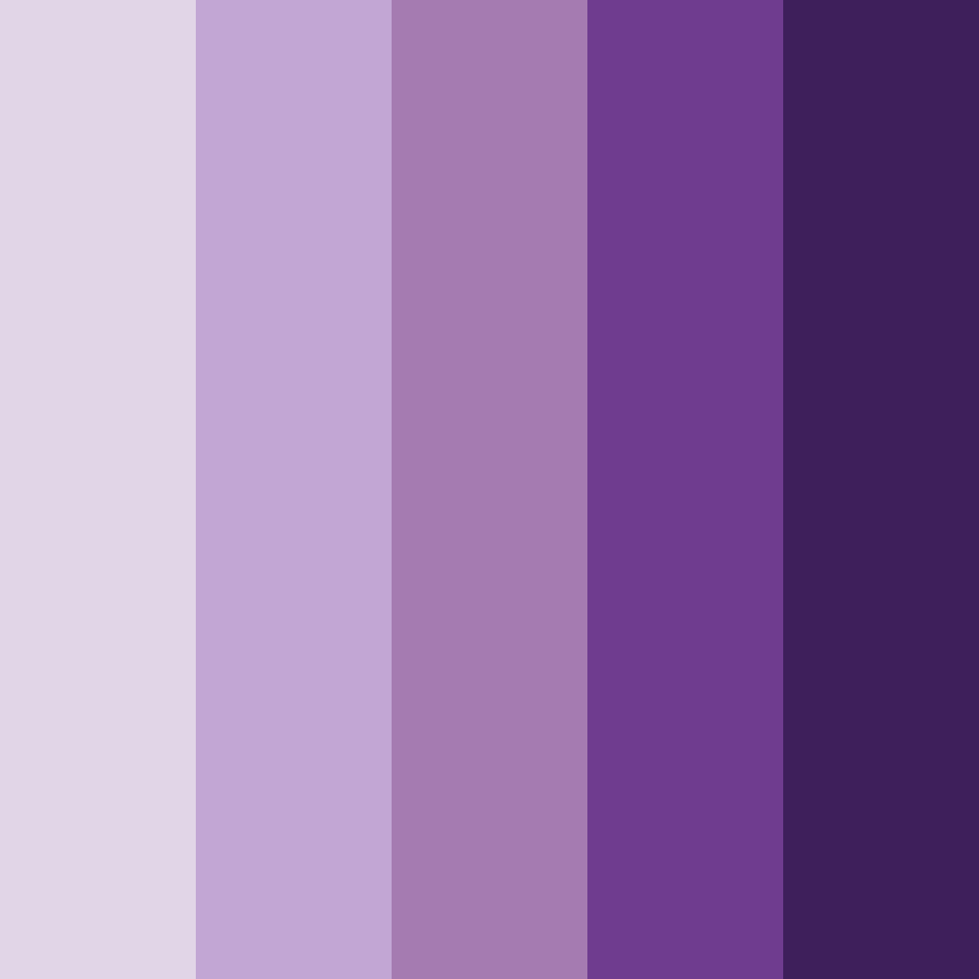 Download lavender dreams color palette PNG image (square)