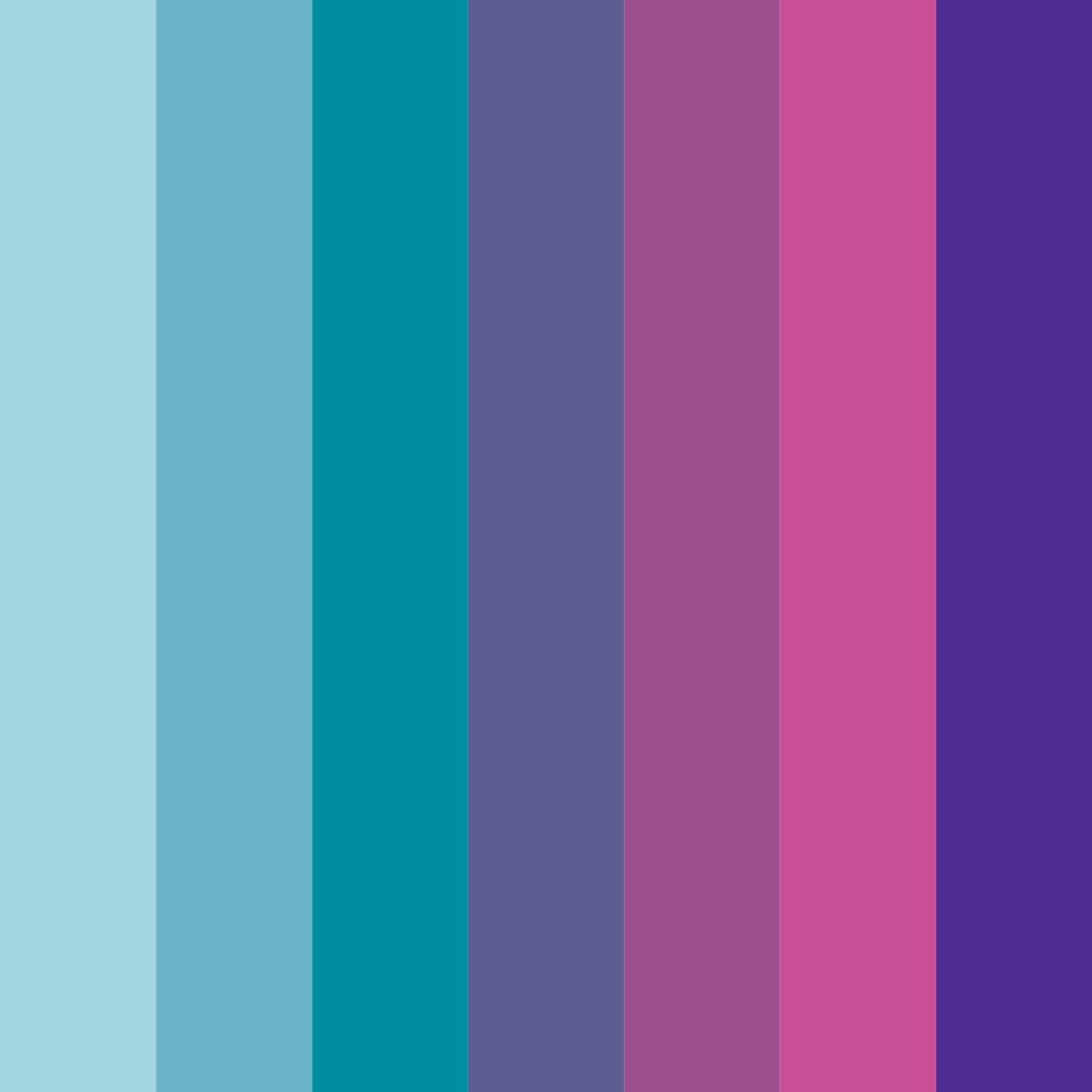Download mystic gemstone symphony color palette PNG image (square)