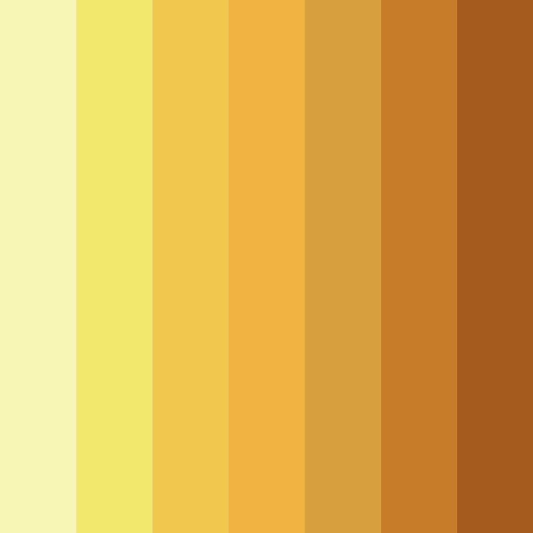 Download golden earth color palette PNG image (square)