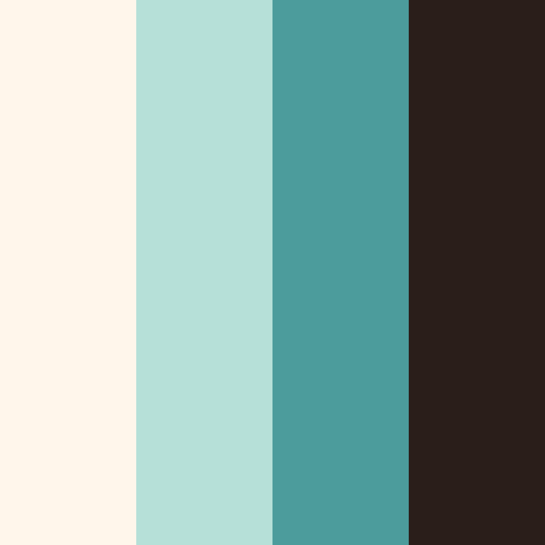 Download desert oasis color palette PNG image (square)
