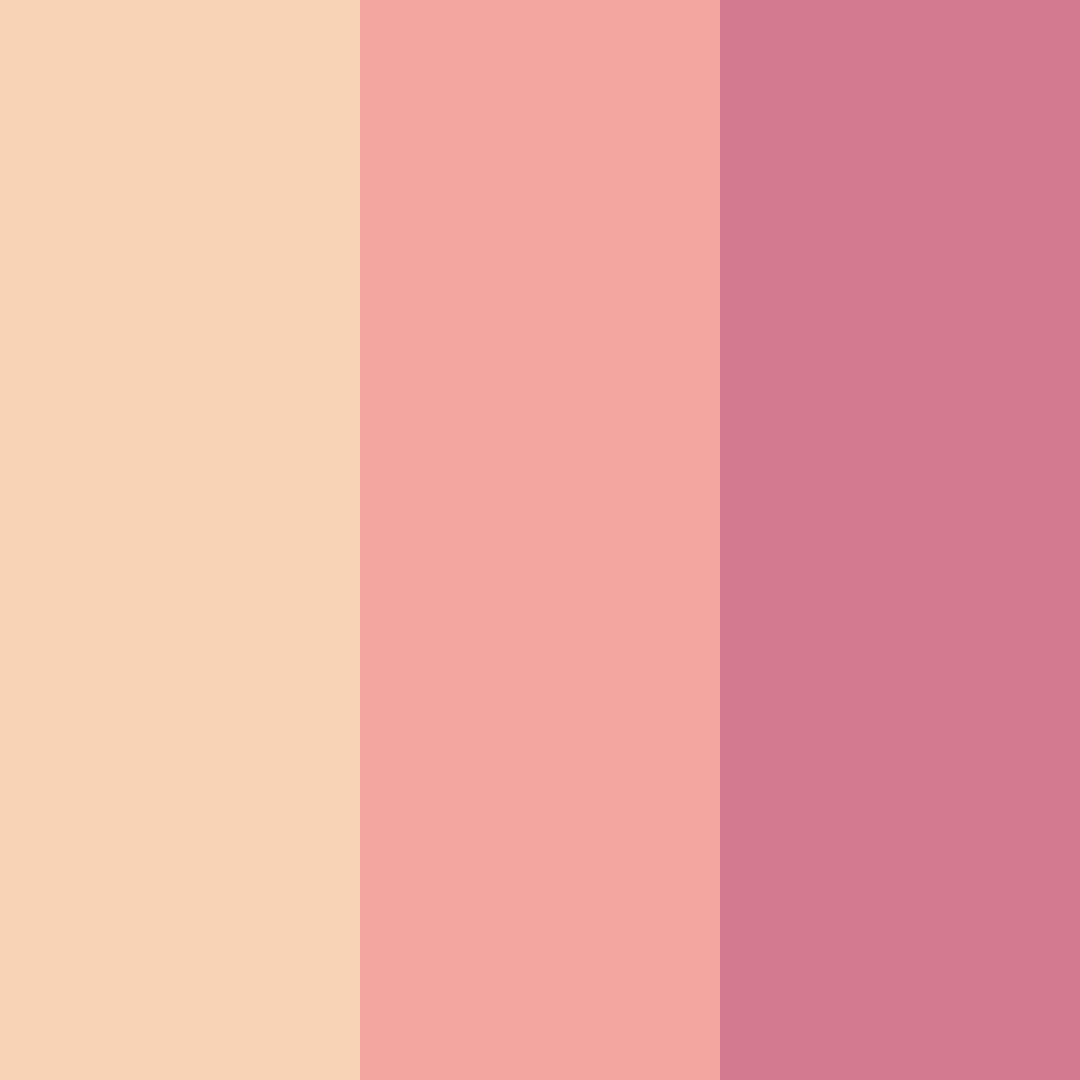 Download whispers of blush color palette PNG image (square)