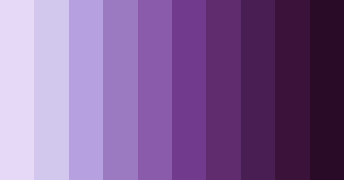 Download mystic amethyst dreams color palette PNG image (landscape)