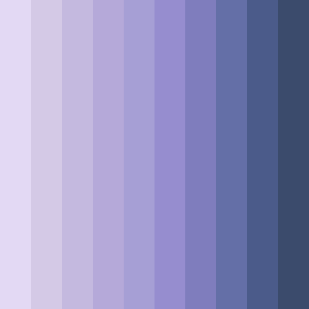 Download lavender dreams color palette PNG image (square)