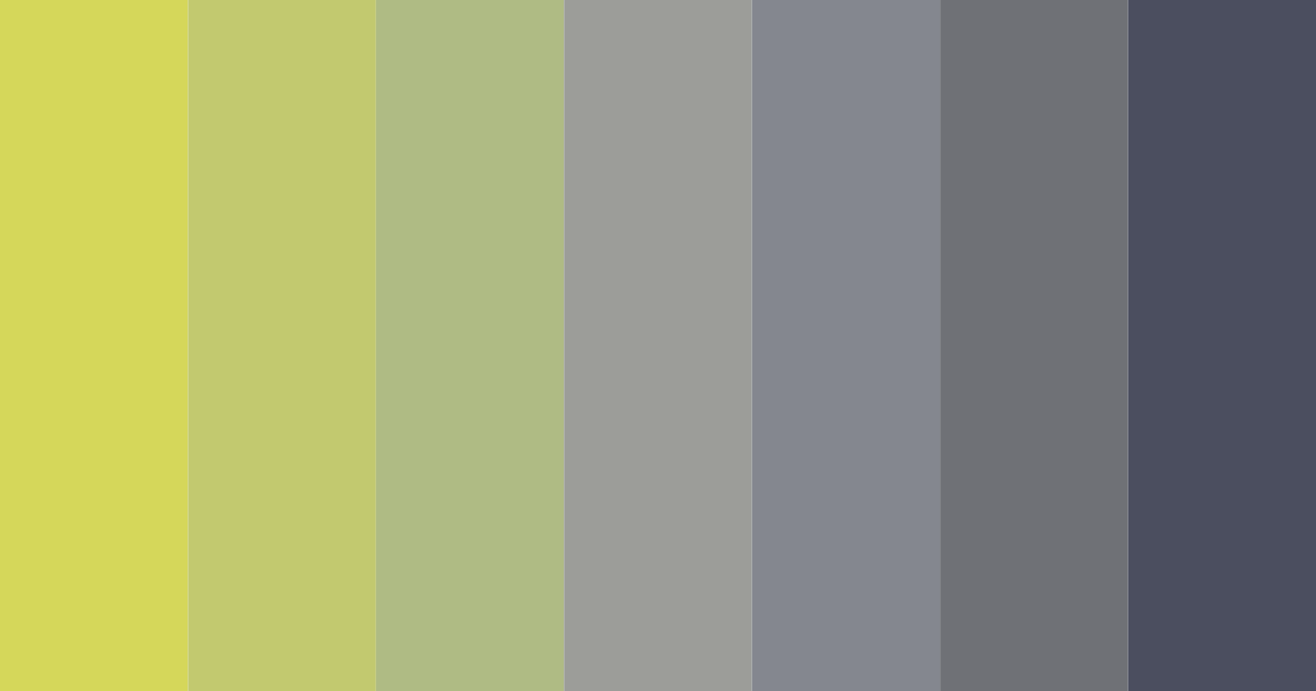 Download olive shades color palette PNG image (landscape)