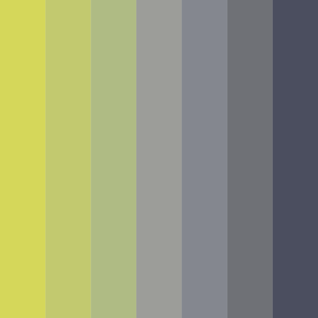Download olive shades color palette PNG image (square)