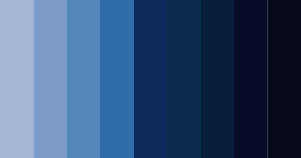 Download midnight ocean serenade color palette PNG image (landscape)