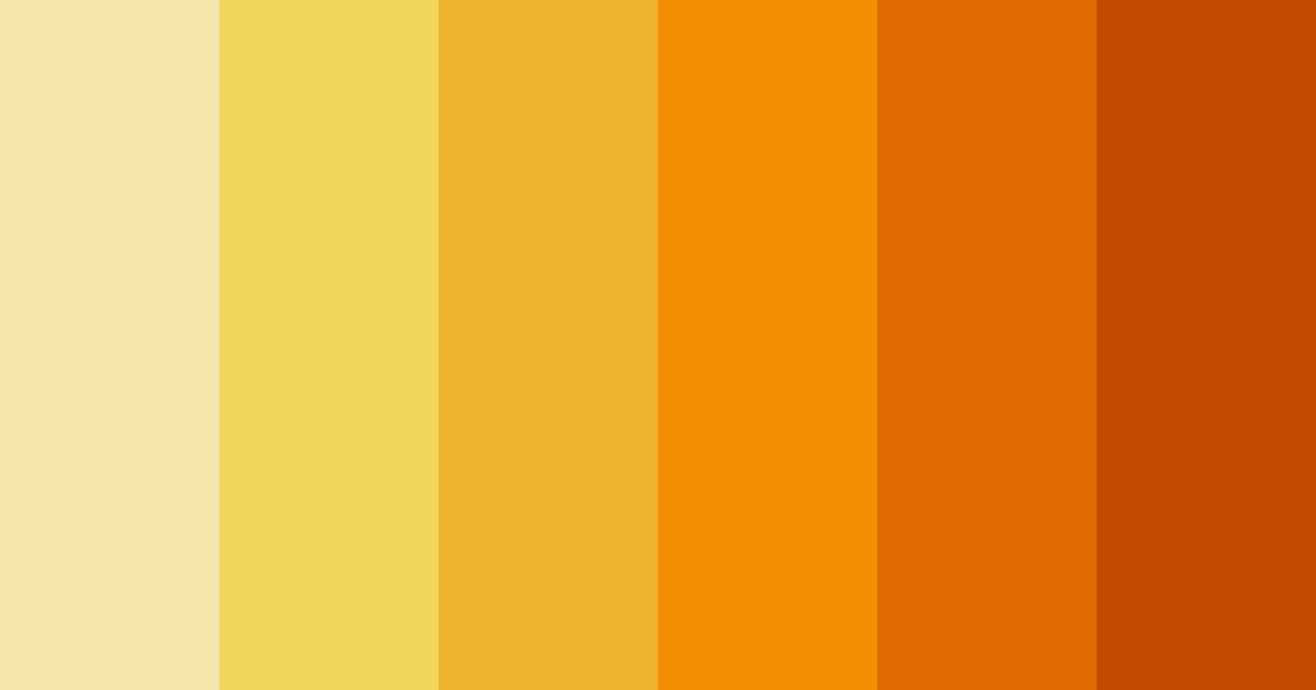 Download sunny greetings color palette PNG image (landscape)