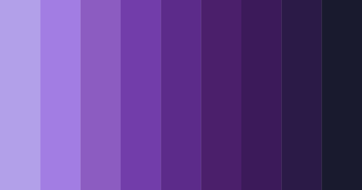 Download mystic amethyst dreams color palette PNG image (landscape)