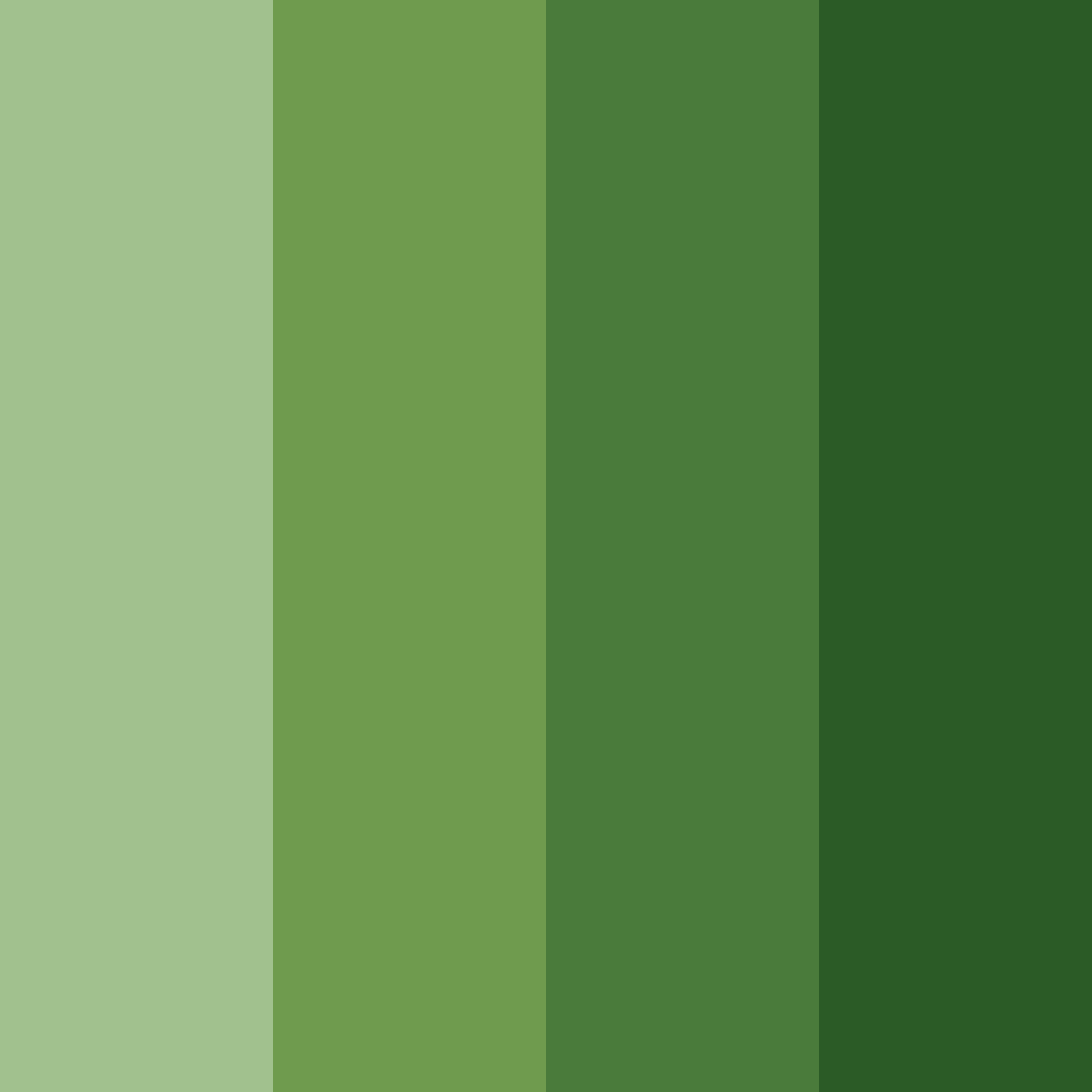 Download green kong color palette PNG image (square)