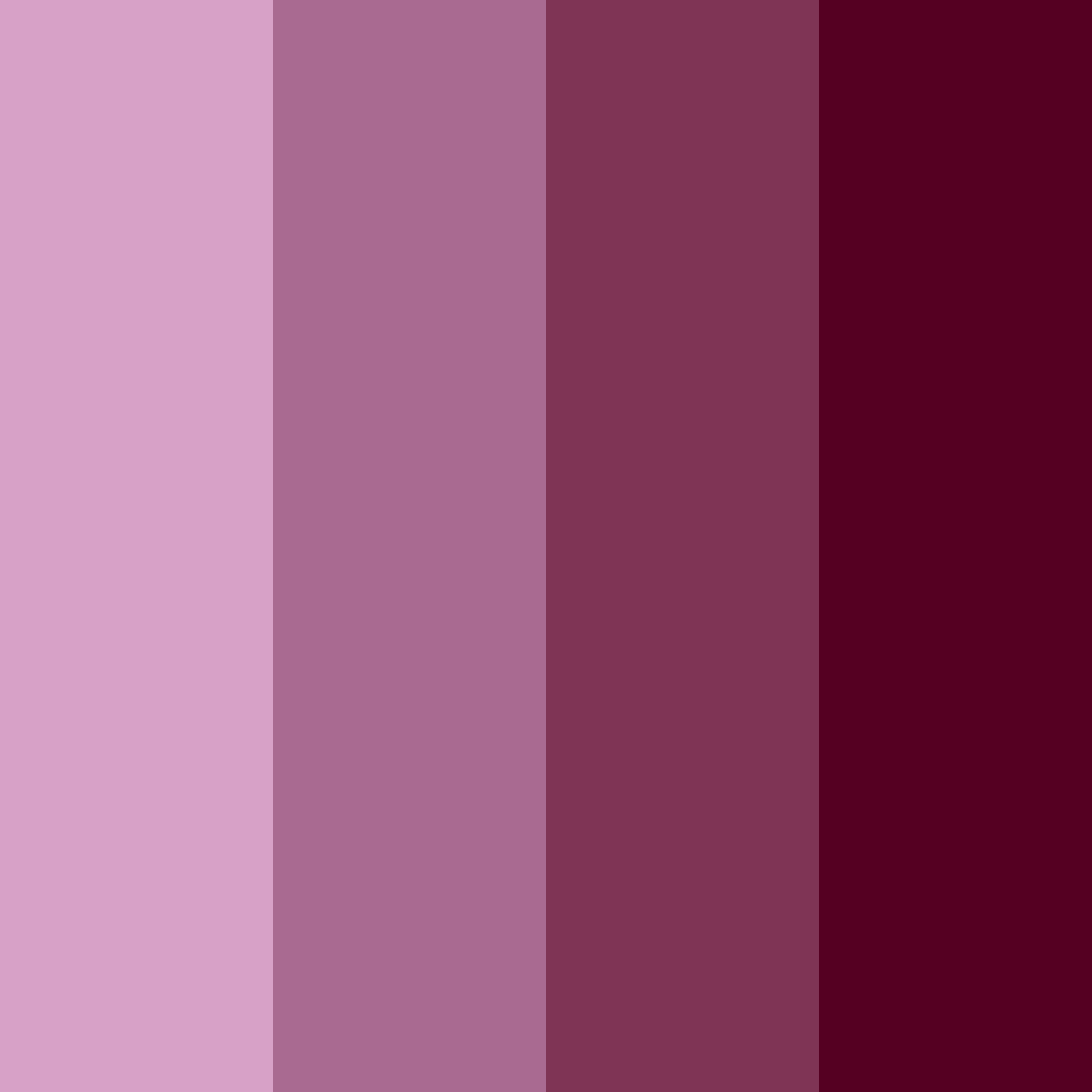 Download crimson blossom color palette PNG image (square)
