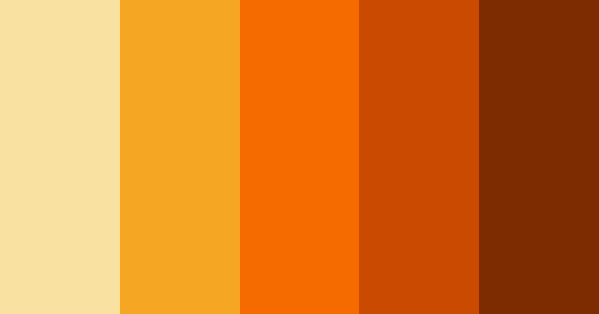 Download sunset ember color palette PNG image (landscape)