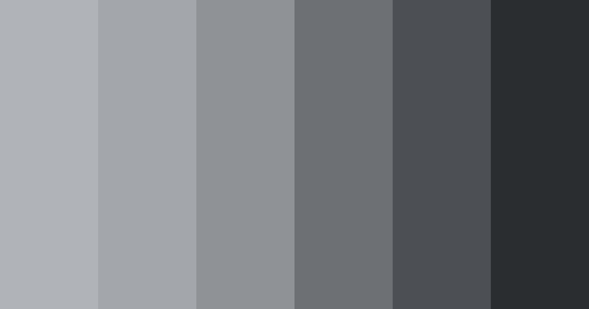 Download shades of battleship gray color palette PNG image (landscape)