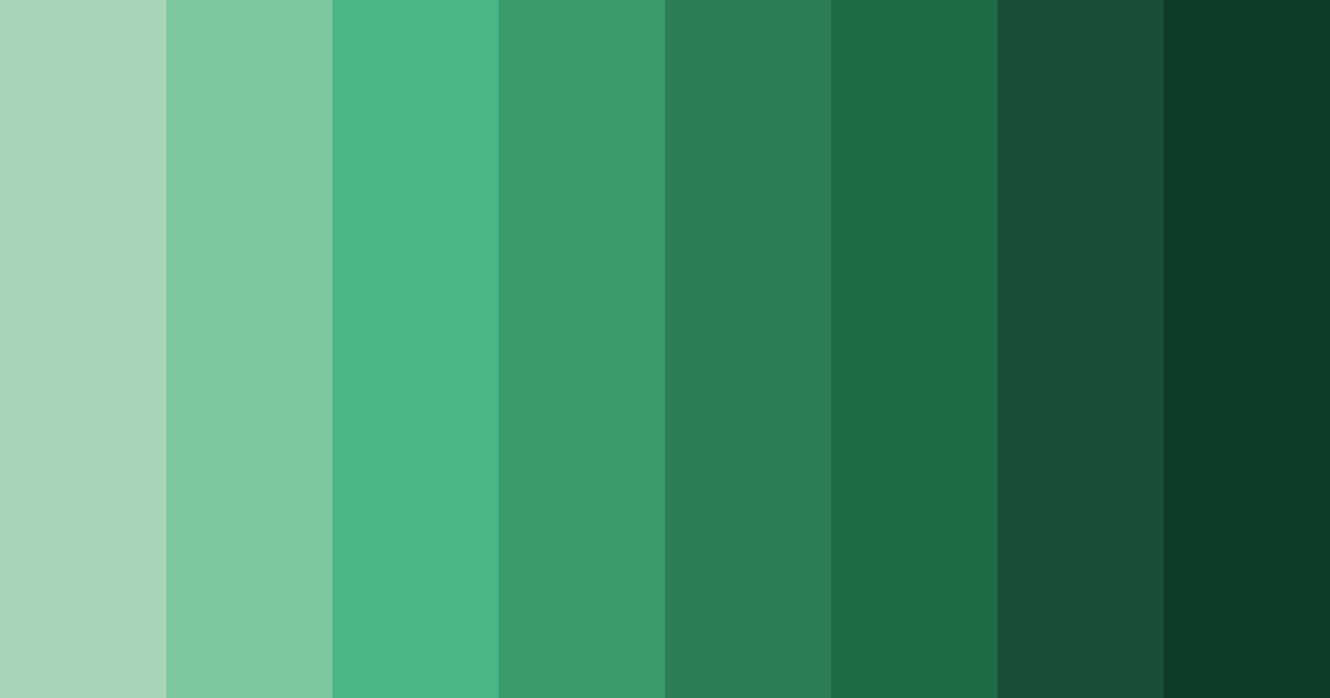 Download green mountain color palette PNG image (landscape)