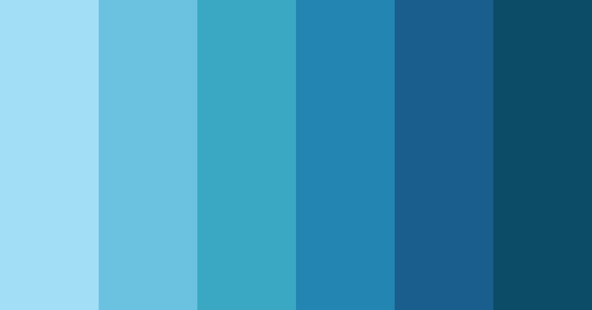 Download blue mountain ocean color palette PNG image (landscape)