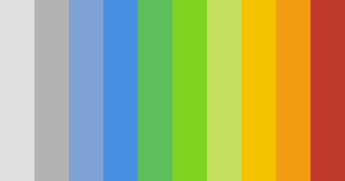 Download vibrant transition color palette PNG image (landscape)