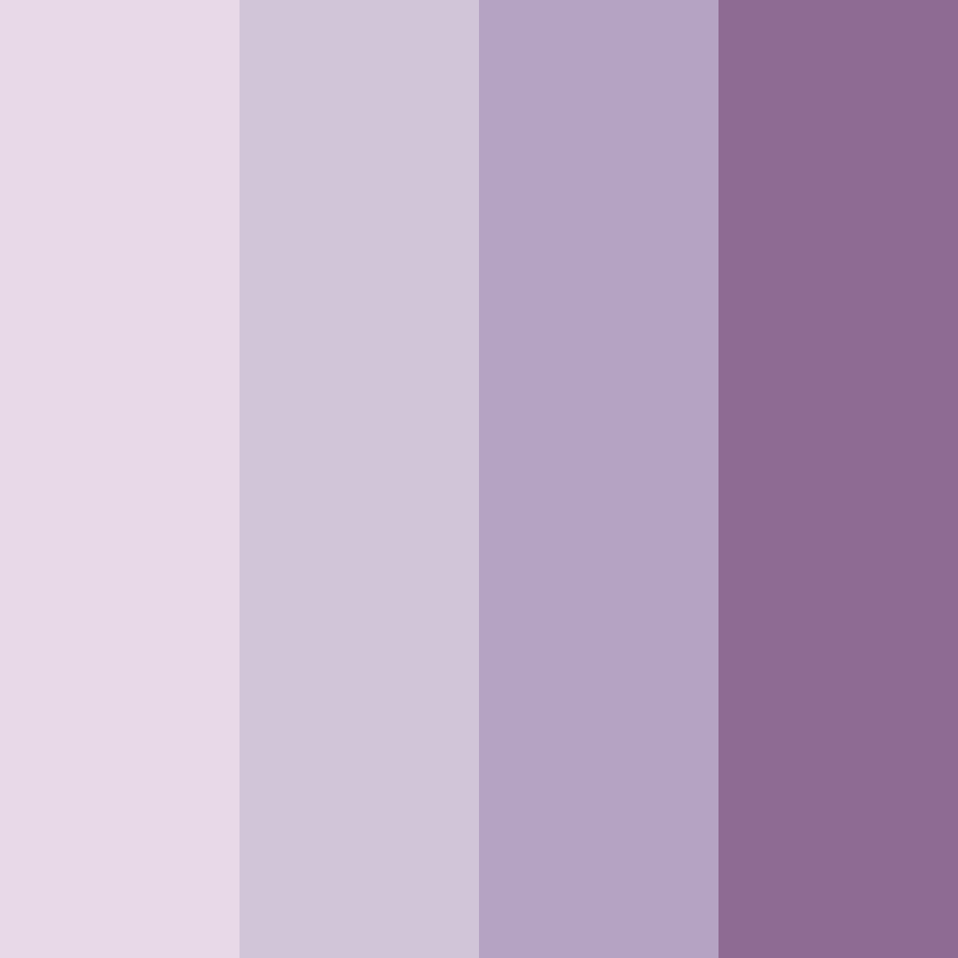 Download lavender haze color palette PNG image (square)