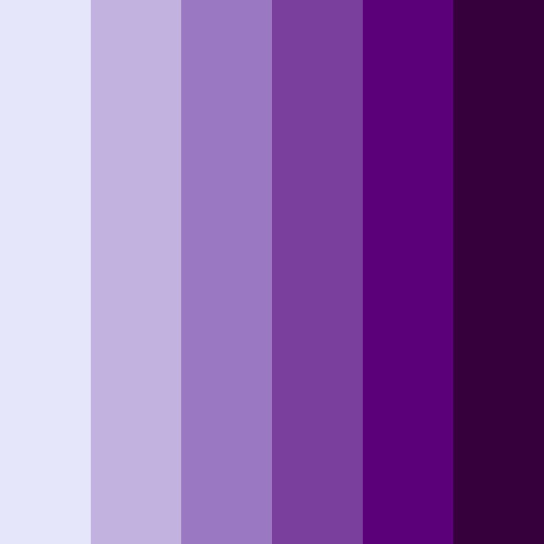 Download violet dream color palette PNG image (square)
