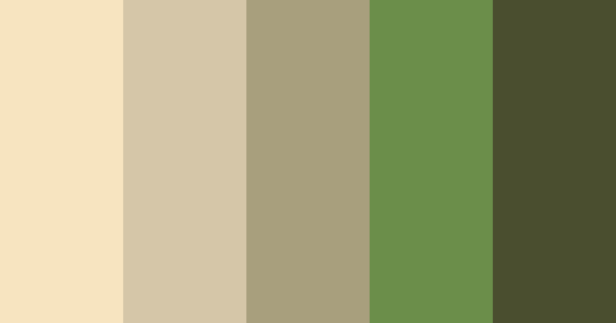 Download autumn grove color palette PNG image (landscape)