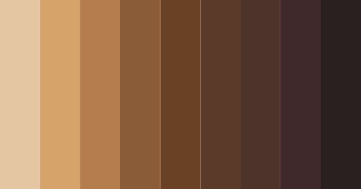 Download earthy elegance color palette PNG image (landscape)