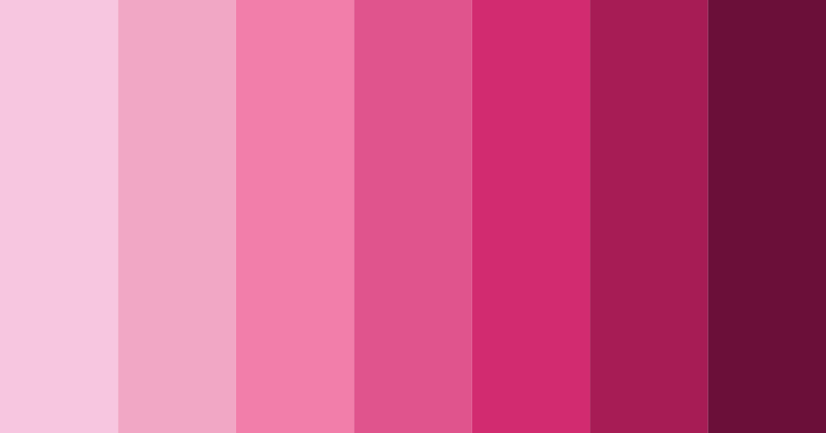 Download pastel pink color palette PNG image (landscape)