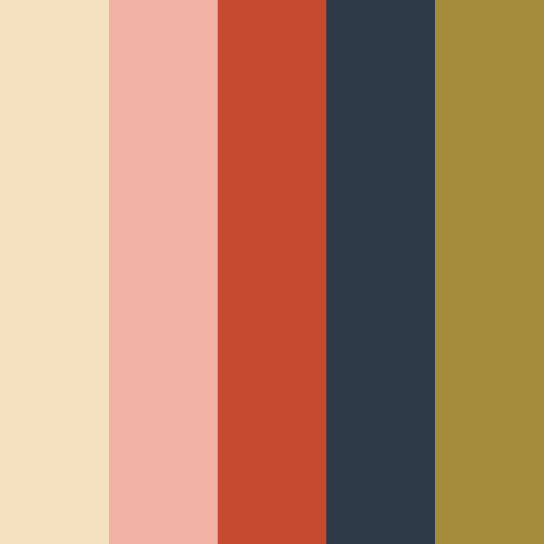 Download royal harvest color palette PNG image (square)