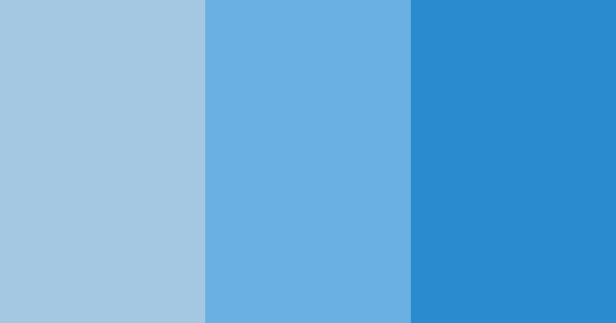 Download azure dreams color palette PNG image (landscape)